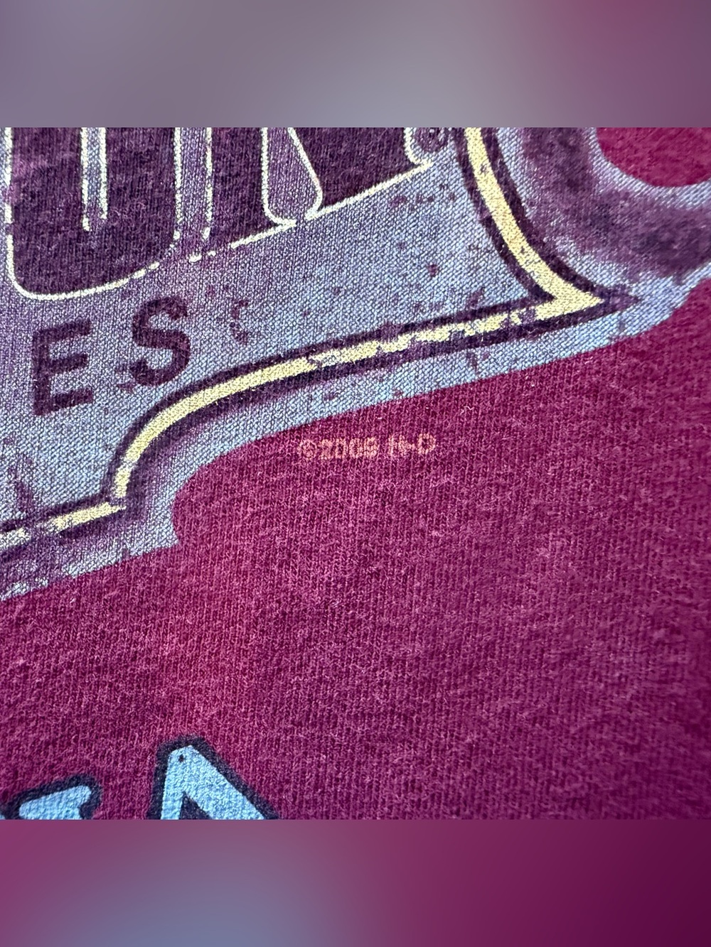Harley-Davidson Tee Lynchburg Virginia Graphic Short Sleeve XL Burgundy USA 2009 - Picture 7 of 15